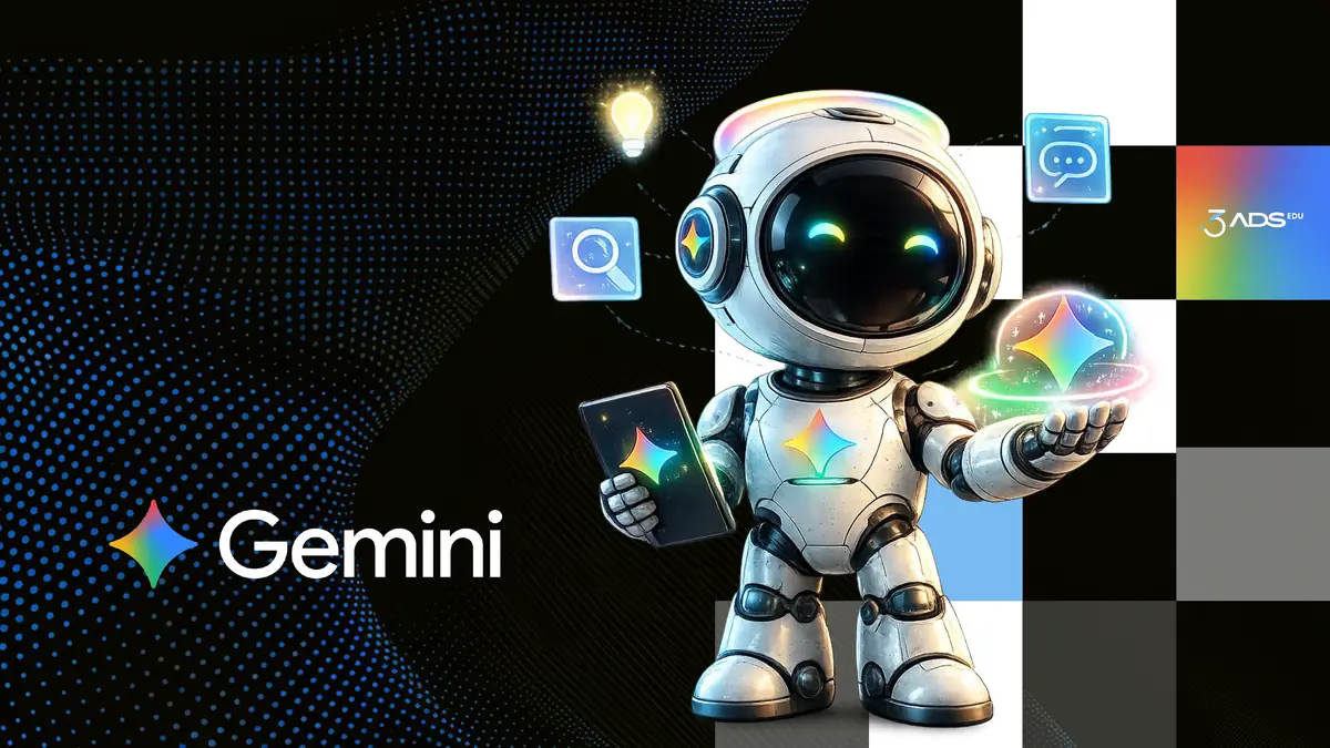 Capa do Guia prático de Gemini para inteligência artificial